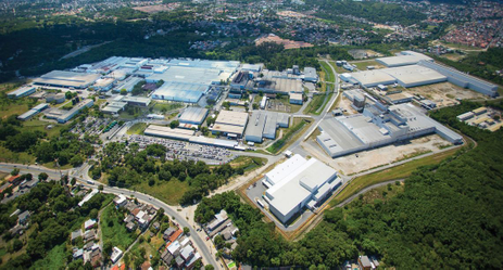 27/10/2023, Complexo industrial Michelin em Campo Grande, zona oeste do Rio. Foto: Michelin/Divulgação