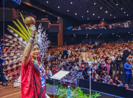 Ricardo Stuckert/PR Brasília (DF), 04/03/2024, O presidente Luiz Inácio Lula da Silva abre oficialmente a 4ª Conferência Nacional de Cultura, no Centro de Convenções Ulysses Guimarães, em Brasília. Foto: Ricardo Stuckert/PR